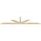 Ekena Millwork Saratoga Rough Sawn Timber Gable Bracket, Douglas Fir, 108"W x 27"H x 2"D x 4"F, 6/12 Pitch GBW108X27X0204SAR00RDF - alternate 3